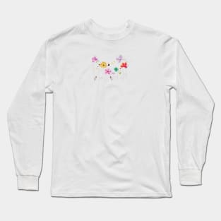 Spring time colorful flowers Long Sleeve T-Shirt